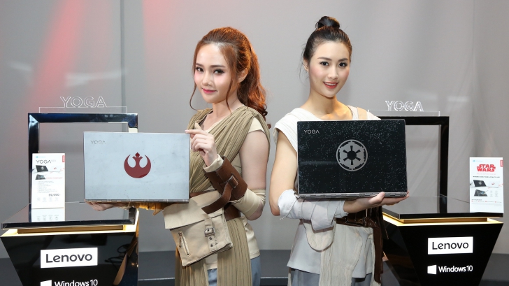 ปลุกพลังสาวก! Lenovo Yoga 920 Star Wars Special Edition โน๊ตบุ๊กรุ่นพิเศษลายโดนใจแฟนสตาร์วอร์!
